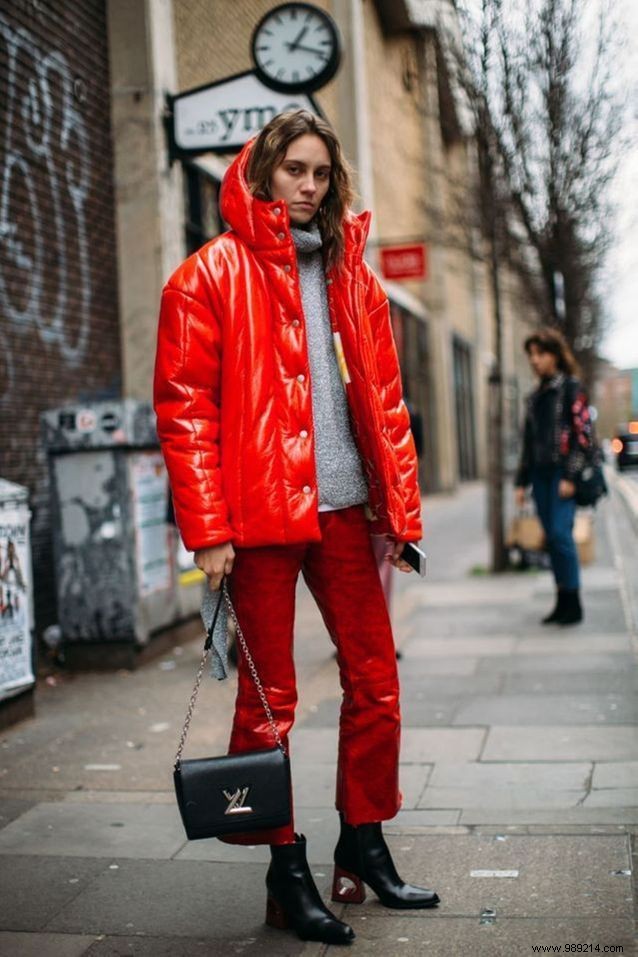 How to wear the down jacket without looking like Bibendum? 