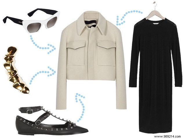 How do you wear cropped tops in winter? 