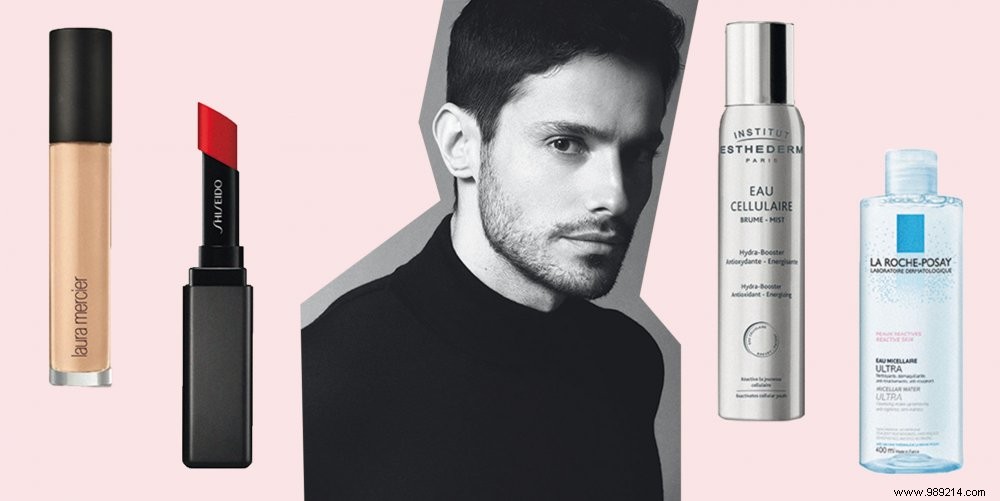 The beauty prescription of Grégoris, make-up artist Shiseido 