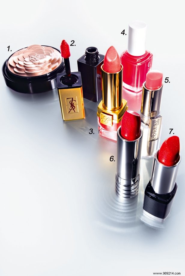 Pastel makeup:the trendy look of flashy coral 