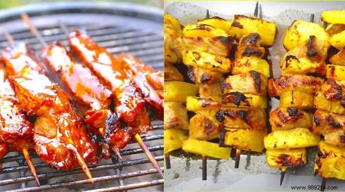 10 Skewers Recipes That Will Make You the King of Barbecue. 