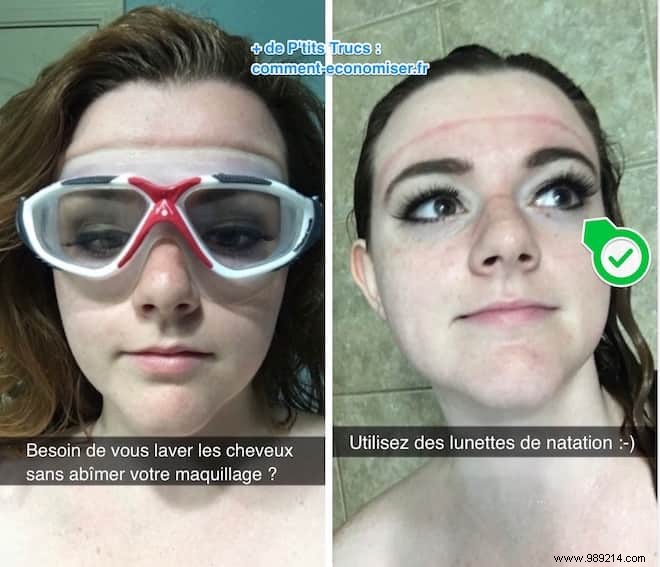 Here s How To Keep Your Makeup Dry IN THE SHOWER. 