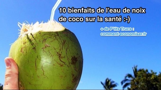 10 benefits of coconut water that no one knows about. 