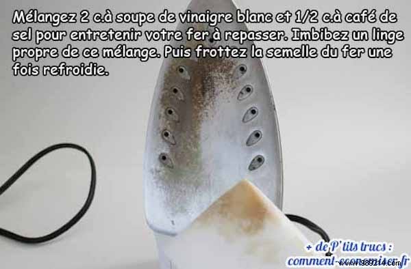 An Effective Tip for Maintaining Your Iron. 