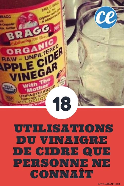 18 Apple Cider Vinegar Uses Nobody Knows About. 