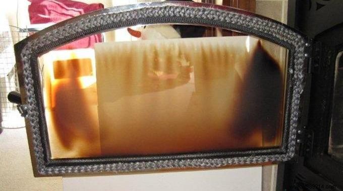 The Tip To Easily Clean The Glass Of A Fireplace Insert. 