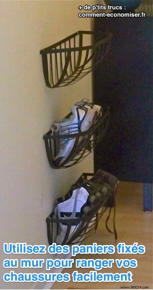Truly Inexpensive Storage For All Your Shoes. 