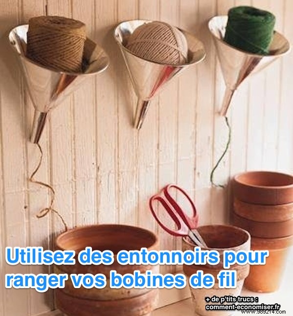 Finally a Clever Storage for Thread Spools. 