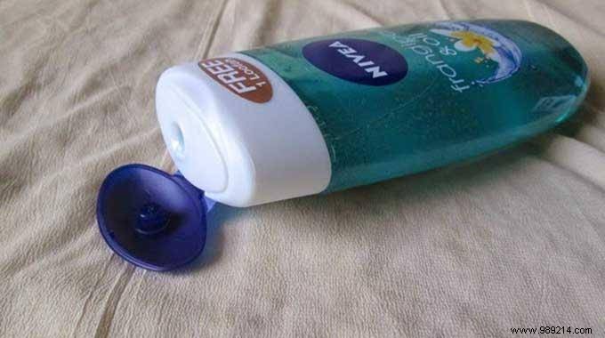 The Tip To Prevent Shower Products From Leaking During Transport. 