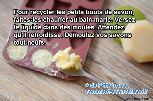 The reason you shouldn t throw away your leftover soap. 
