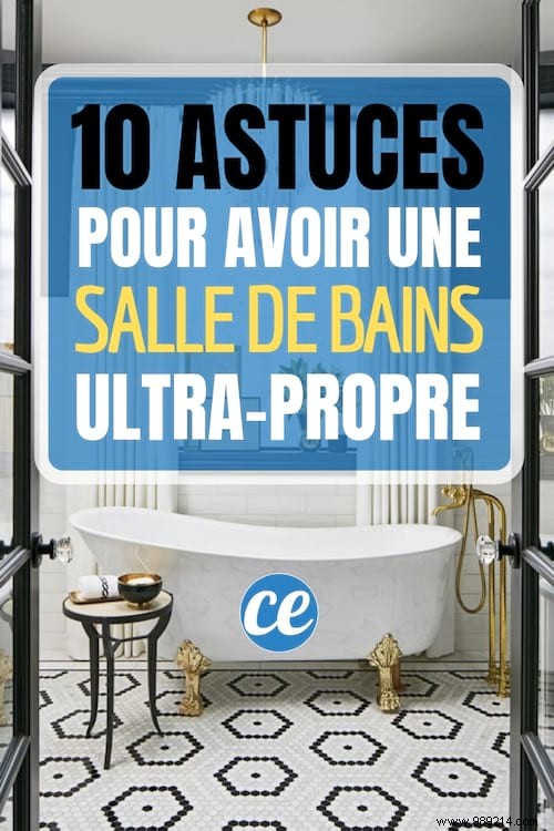 10 Easy Tricks To Have An ALWAYS Clean Bathroom. 