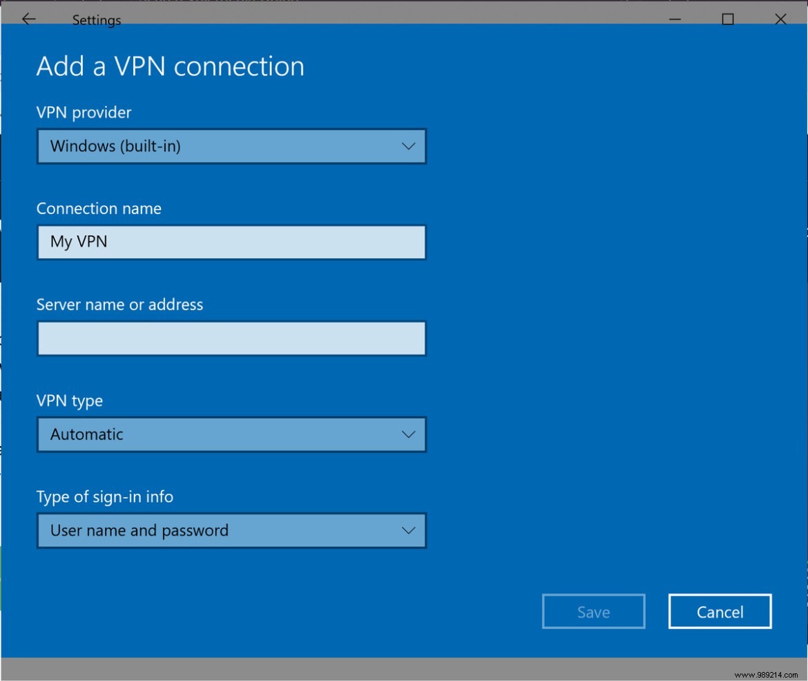 How to set up a VPN 