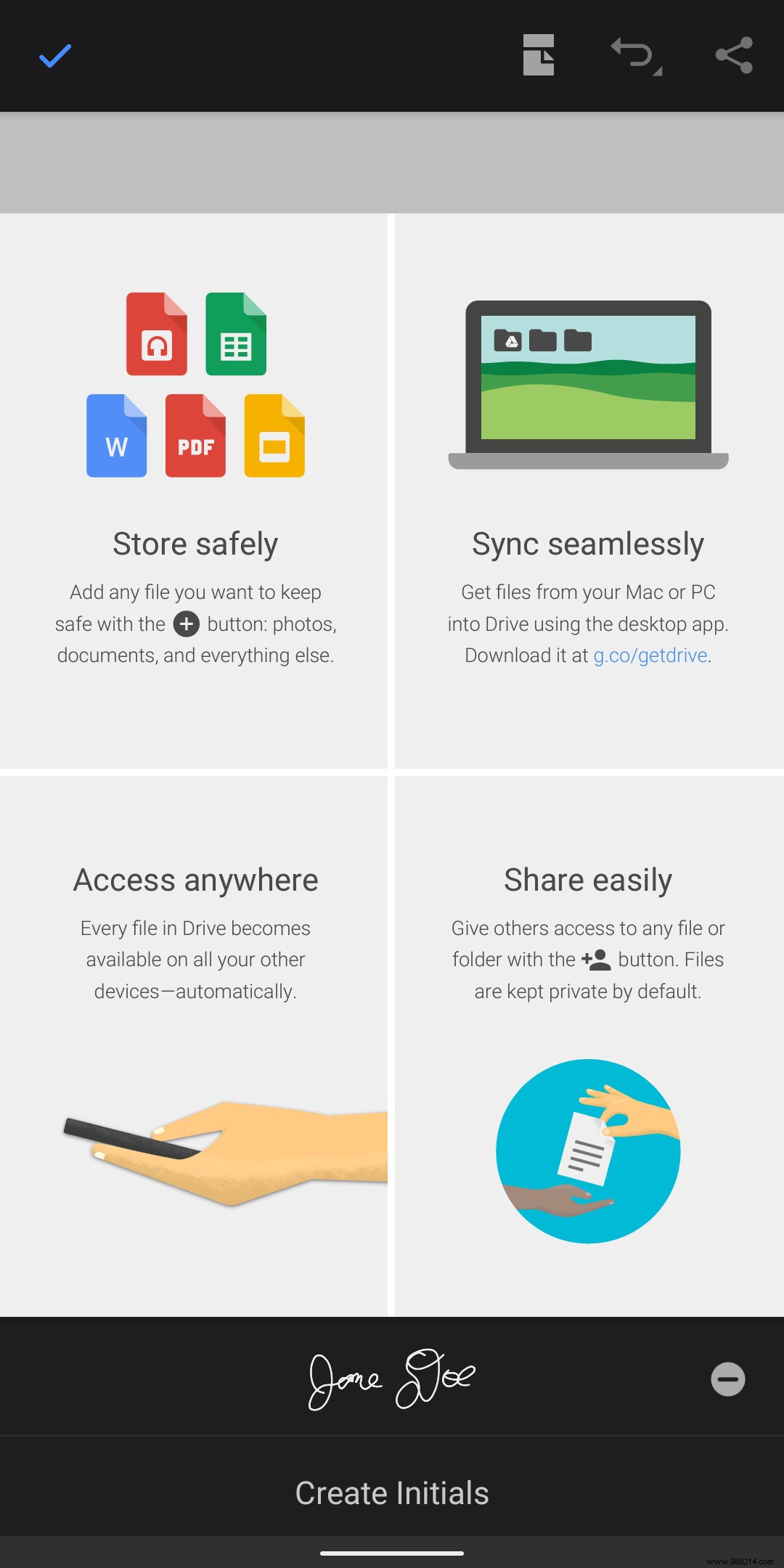 How to Create Signature for PDF Documents on Android Phone 