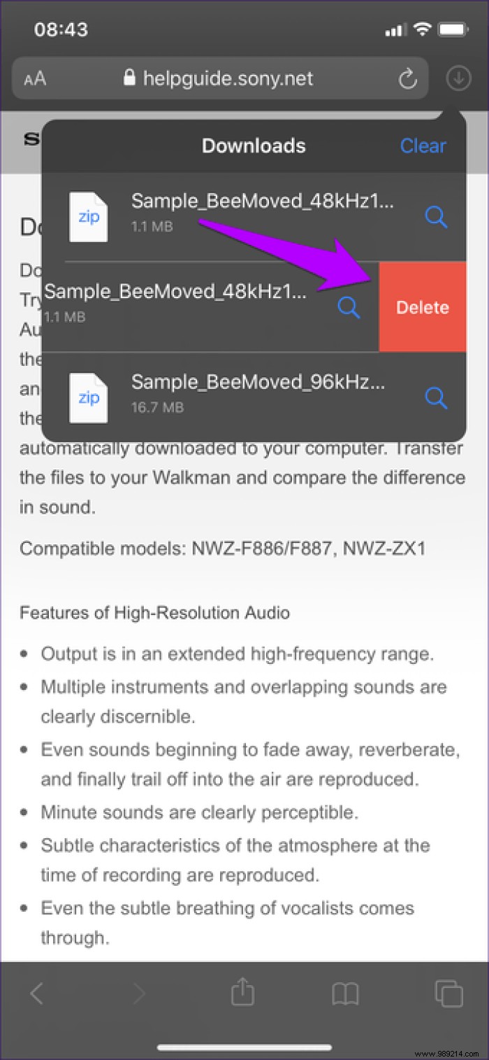 Top 7 Safari Download Manager Tricks for iPhone and iPad 