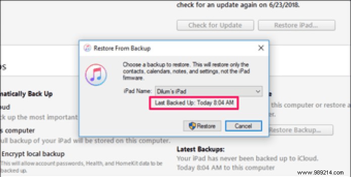 How to Change iTunes Backup Location on Windows 10 