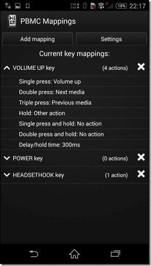 Control music playback with Android s physical buttons 