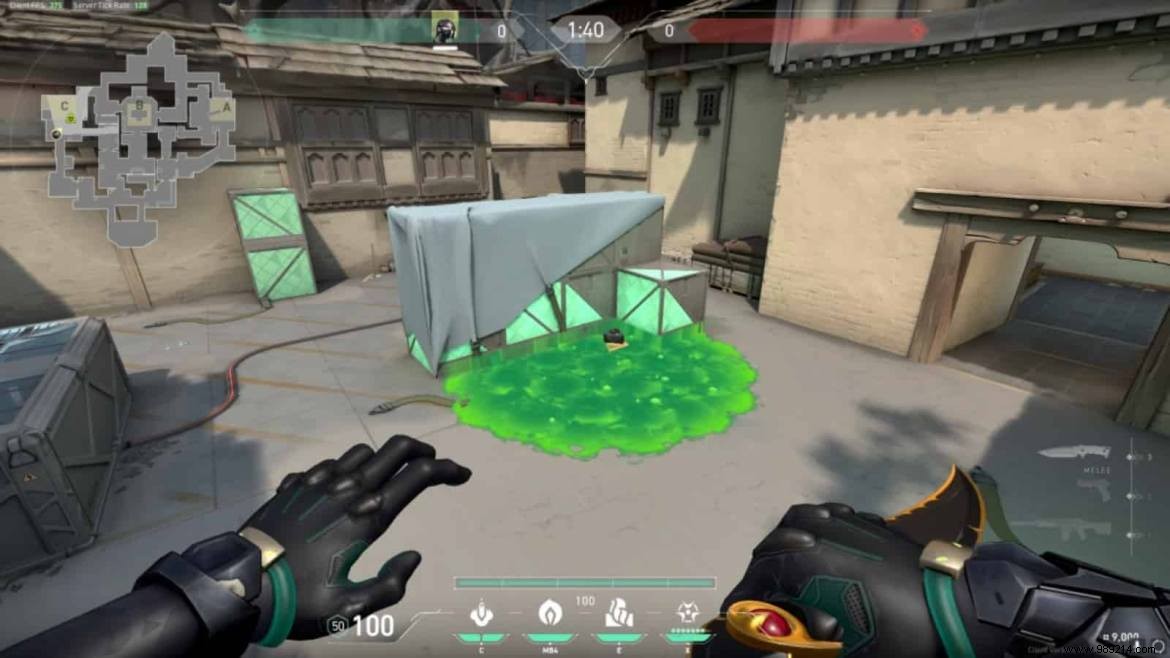 Valorant Viper Lineups Haven Map:3 Molly Lineups for Post Plant 