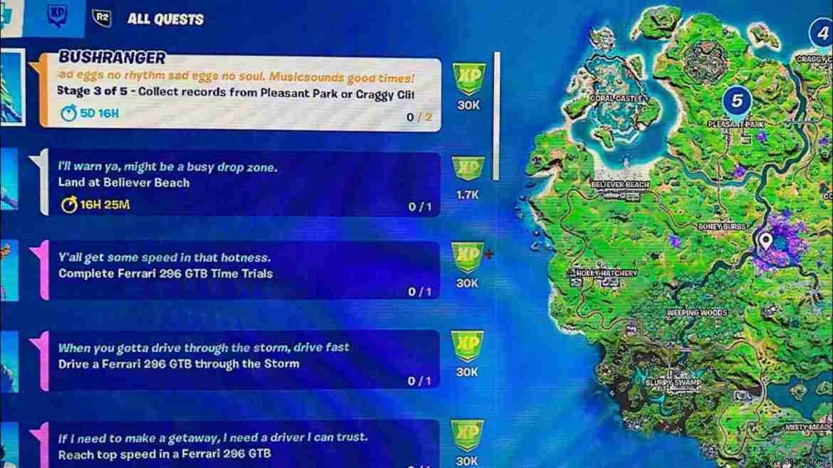 How to Mark a Fortnite Alien Egg:Locations in Holly Hatchery for Quest 
