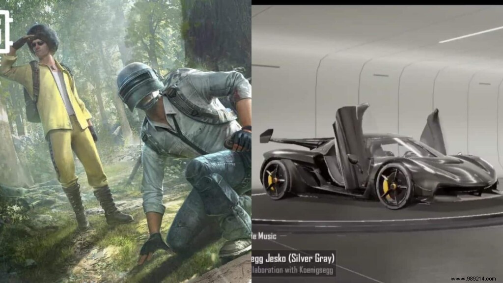 PUBG Mobile x Koenigsegg:PUBG Mobile announces collaboration with Koenigsegg, everything you need to know 
