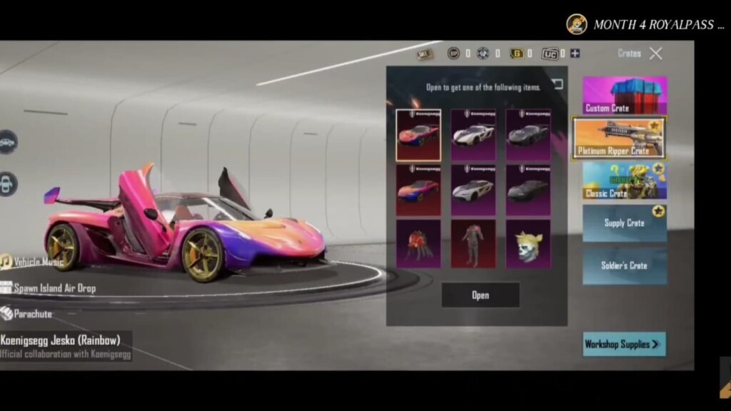 PUBG Mobile x Koenigsegg:PUBG Mobile announces collaboration with Koenigsegg, everything you need to know 