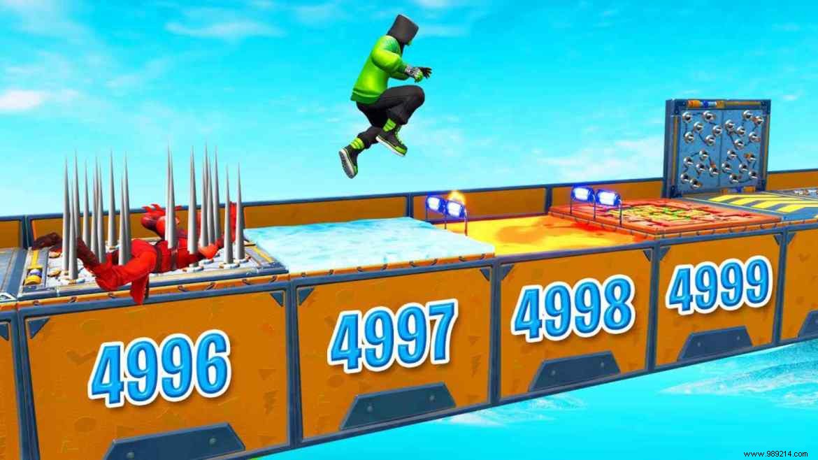 Fortnite Jolly Deathrun Code in Creative and How to Play 