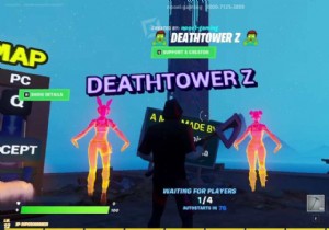 Fortnite Death Tower Z Code Creative Map Code and How to Play 