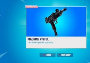 Fortnite will add a submachine gun or revolver in a new update for Chapter 3 Season 1 