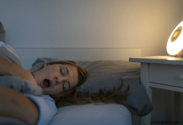 Getting up in the dark:this makes it easier 