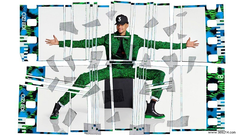 First campaign images Kenzo x H&M 