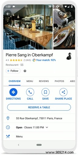 Useful new features in Google Maps for travel 
