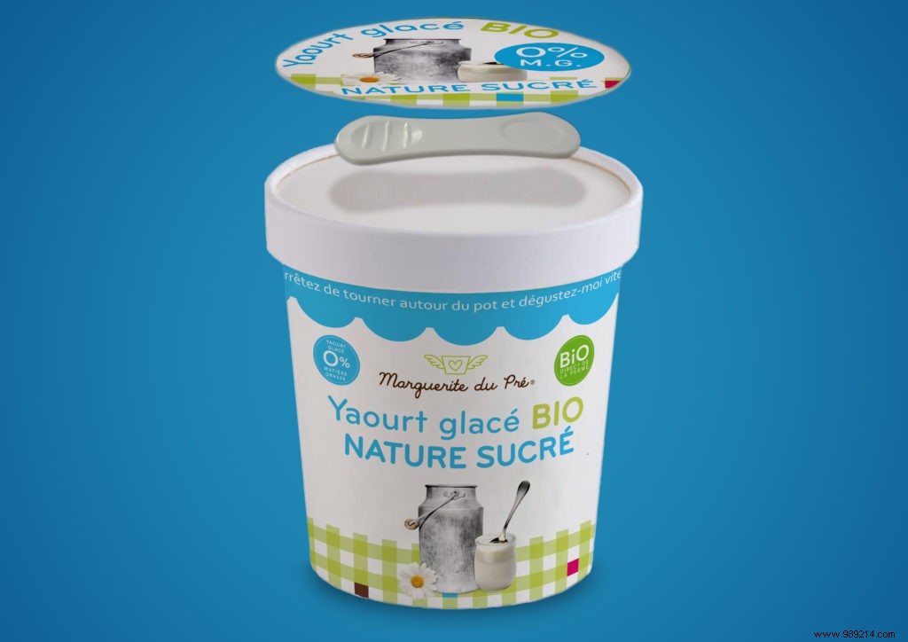 ORGANIC frozen yogurt MARGUERITE DU PRE 