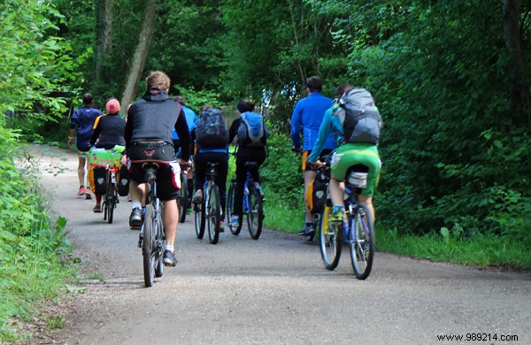 Organize a family bike ride 