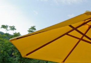 The 3×3 offset parasol, how to choose it? 