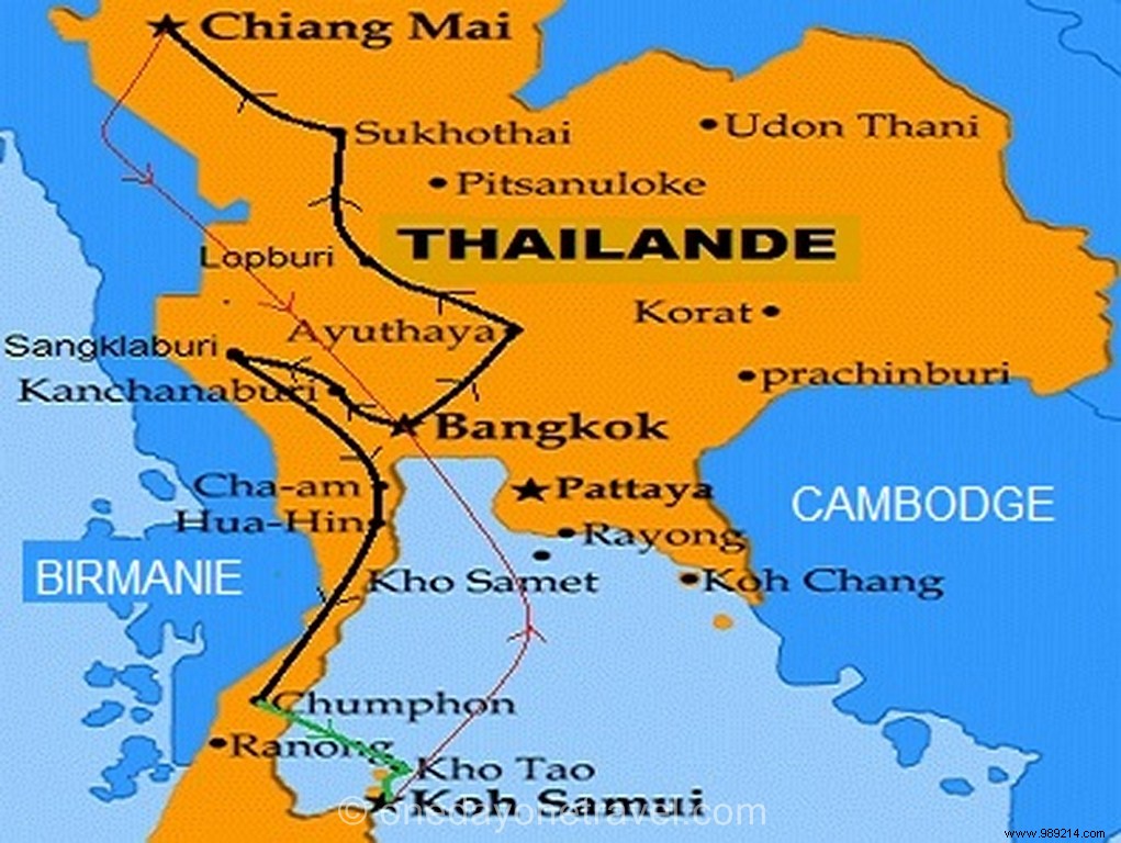 Rent a car in Thailand 