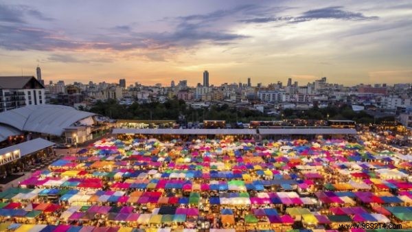 The world of shopping in Thailand 