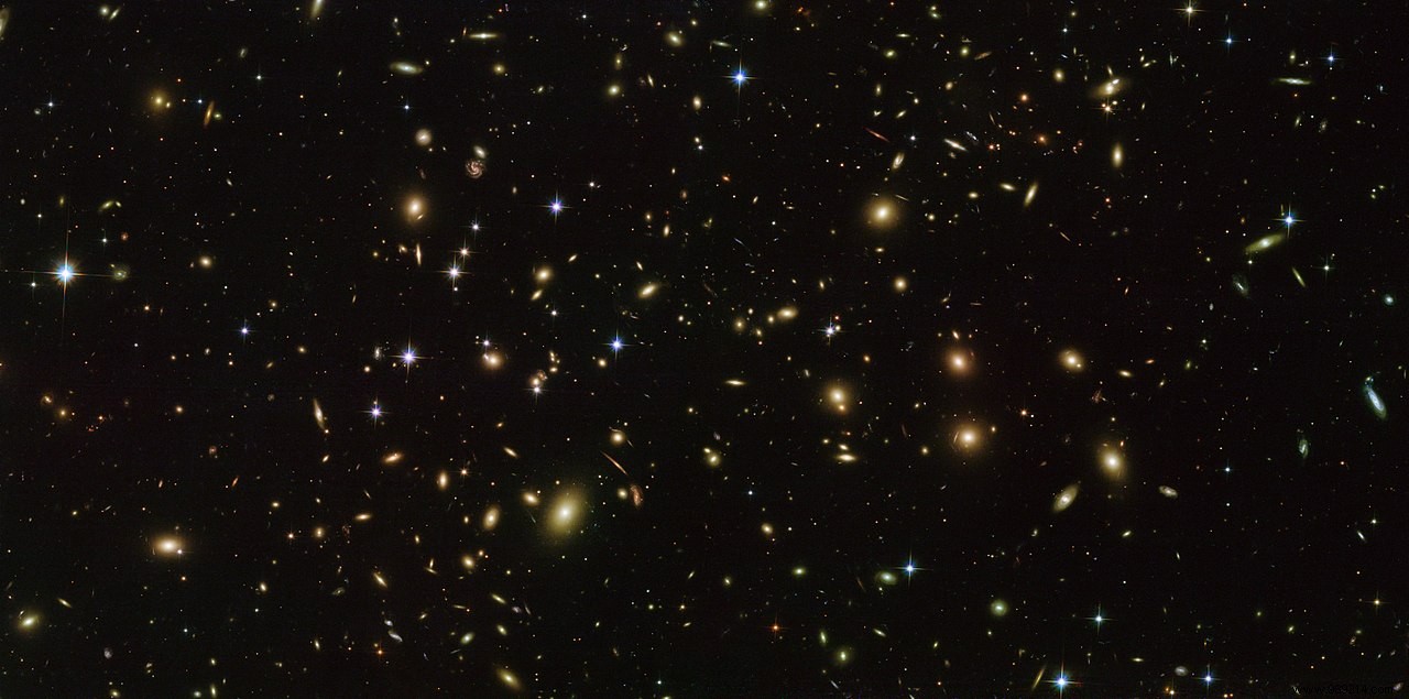 A study specifies the quantity of matter contained in the Universe 