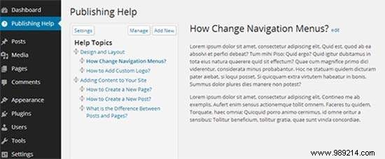 How to create a customer dashboard in WordPress