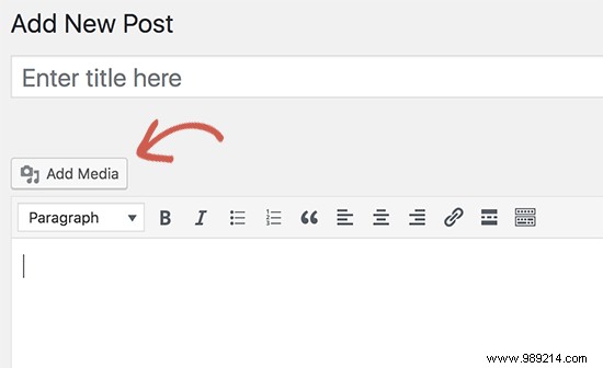 How to fix Add Media button not working in WordPress