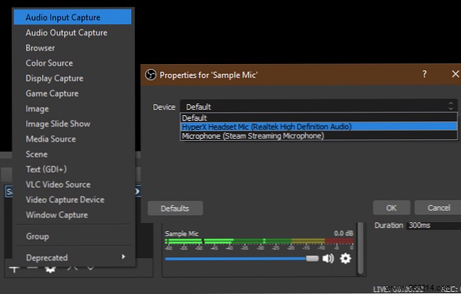 How to record or stream your computer screen using OBS Studio 