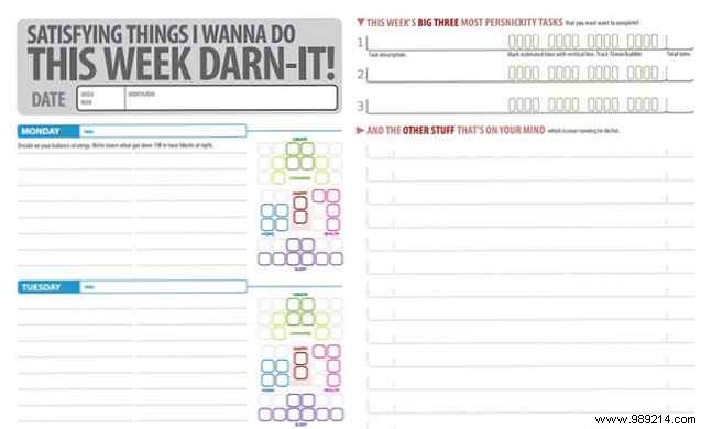 11 Free Print Planners Every Office Worker Needs