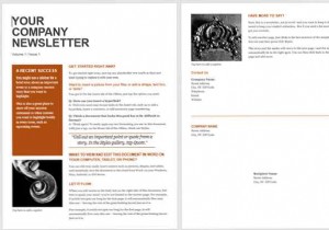 13 free newsletter templates you can print or email as PDF