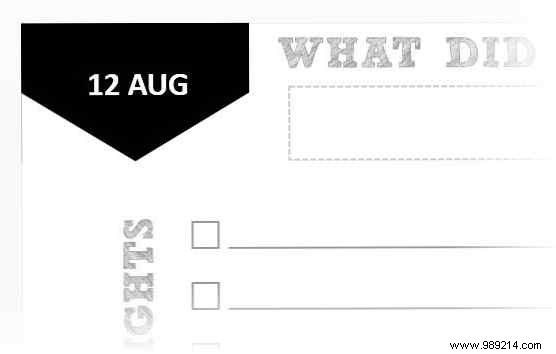 Create your custom PDF template to plan anything