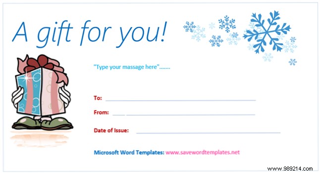 Get a free gift certificate template for Microsoft Office