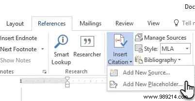 How to create an annotated bibliography in Microsoft Word