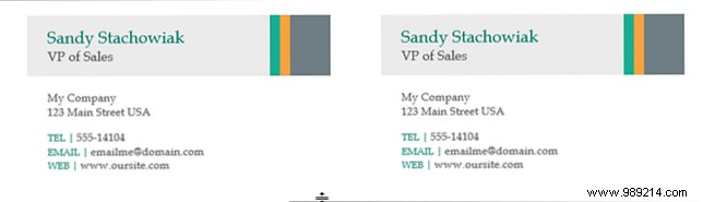 How to make free business cards in Microsoft Word with templates