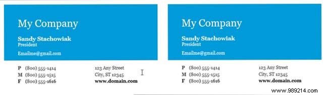 How to make free business cards in Microsoft Word with templates