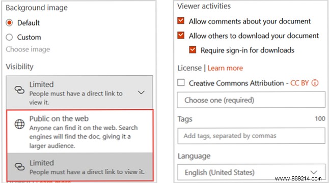 Sharing Office files online with Docs.com
