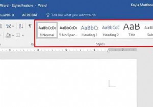 How to use styles in Microsoft Word and save time