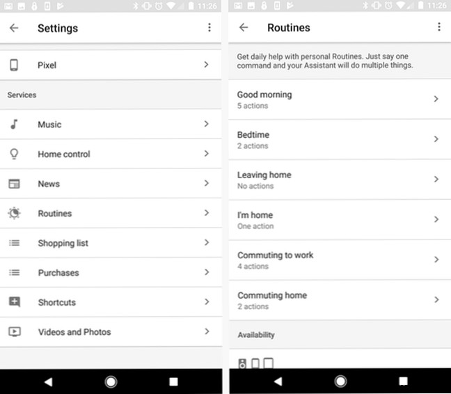 Using Google Assistant routines to automate your morning, noon, and night