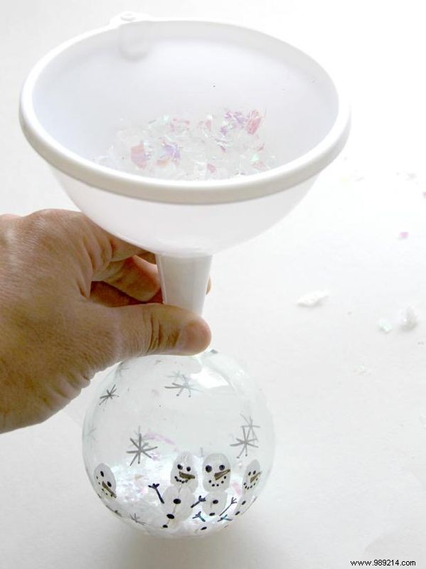 How to make snowman decorations for kids